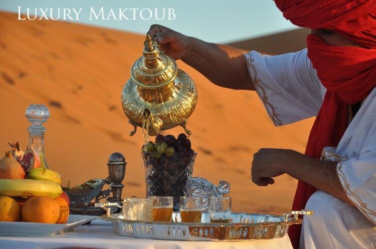 Luxury Maktoub Hotel Merzouga Exterior foto